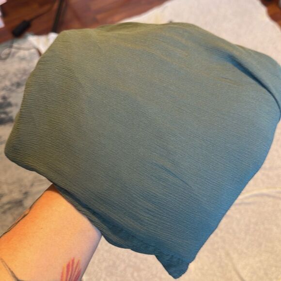 REVOLVE L*SPACE Daylight Shorts Romper Olive Green LARGE - Picture 15 of 16